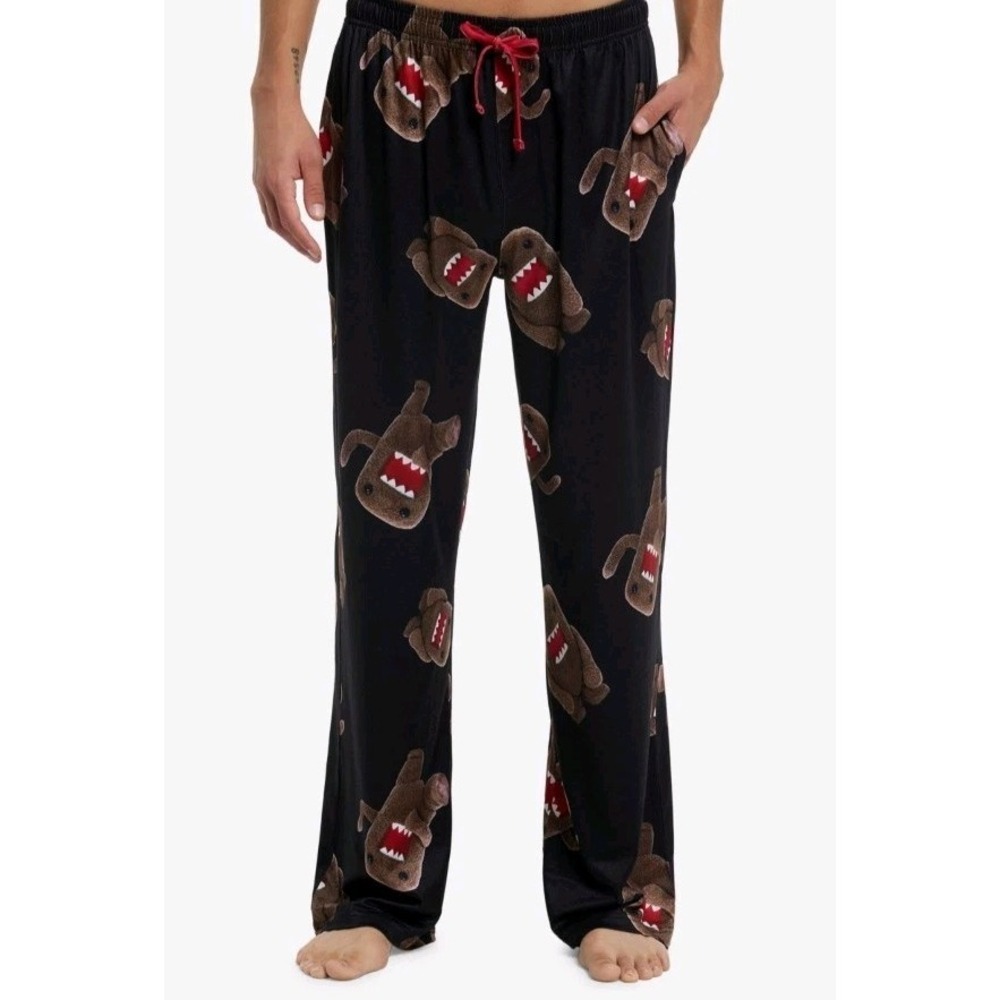 NEW Domo Poses AOP‎ PJ Pants Pajama Pants Loungewear Sleepwear Mens 2XL